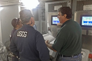 Pete Martinez, USCG inspection
