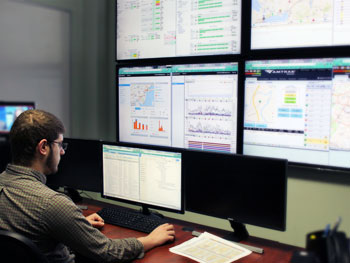 OSS work station employee